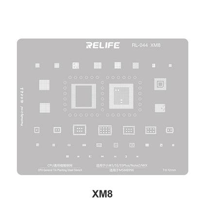 Rete BGA Relife RL-044 V2.0 per CPU Serie Xiaomi