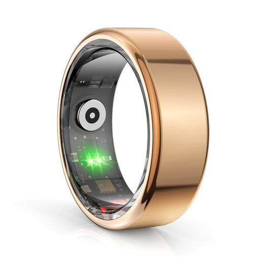 Smart Ring Techsuit R02, Taille 11, Rose Doré