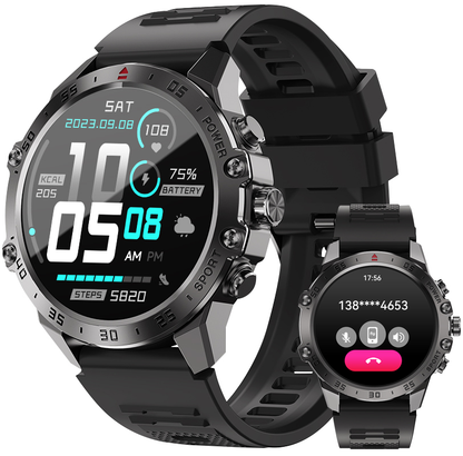 Smartwatch BWOO WA-08, Schwarz