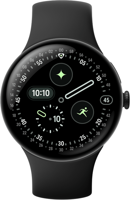 Montre connectée Google Pixel Watch 4, 45mm, Wi-Fi, Noir GA09962-EU