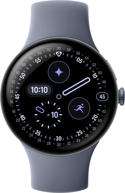 Smartwatch Google Pixel Watch 4, 45mm, Grau, Wiederaufbereitet GA10850-EU