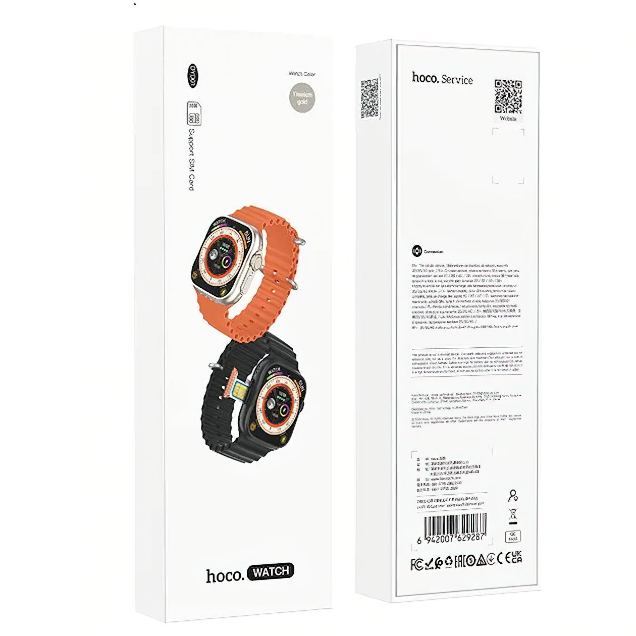 Smartwatch HOCO DYD01 Call, Nero