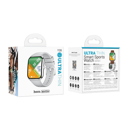 Smartwatch HOCO Y28 Call, Argenté