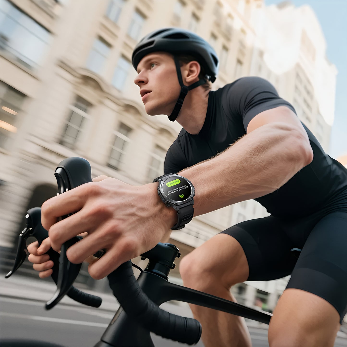 Smartwatch HOCO Y37 Call, Schwarz