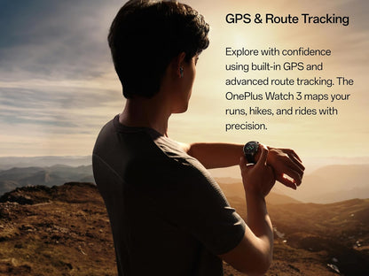 Montre connectée OnePlus Watch 3, 46mm, Vert, Reconditionné 5491100341
