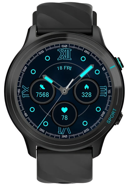 Smartwatch Titmo O-100 Call, Schwarz
