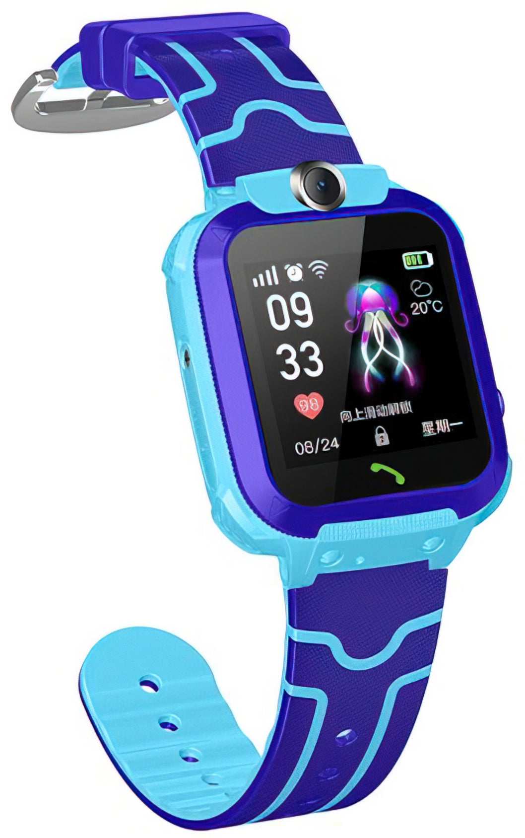 Smartwatch XO Design Kids H100, Bleu