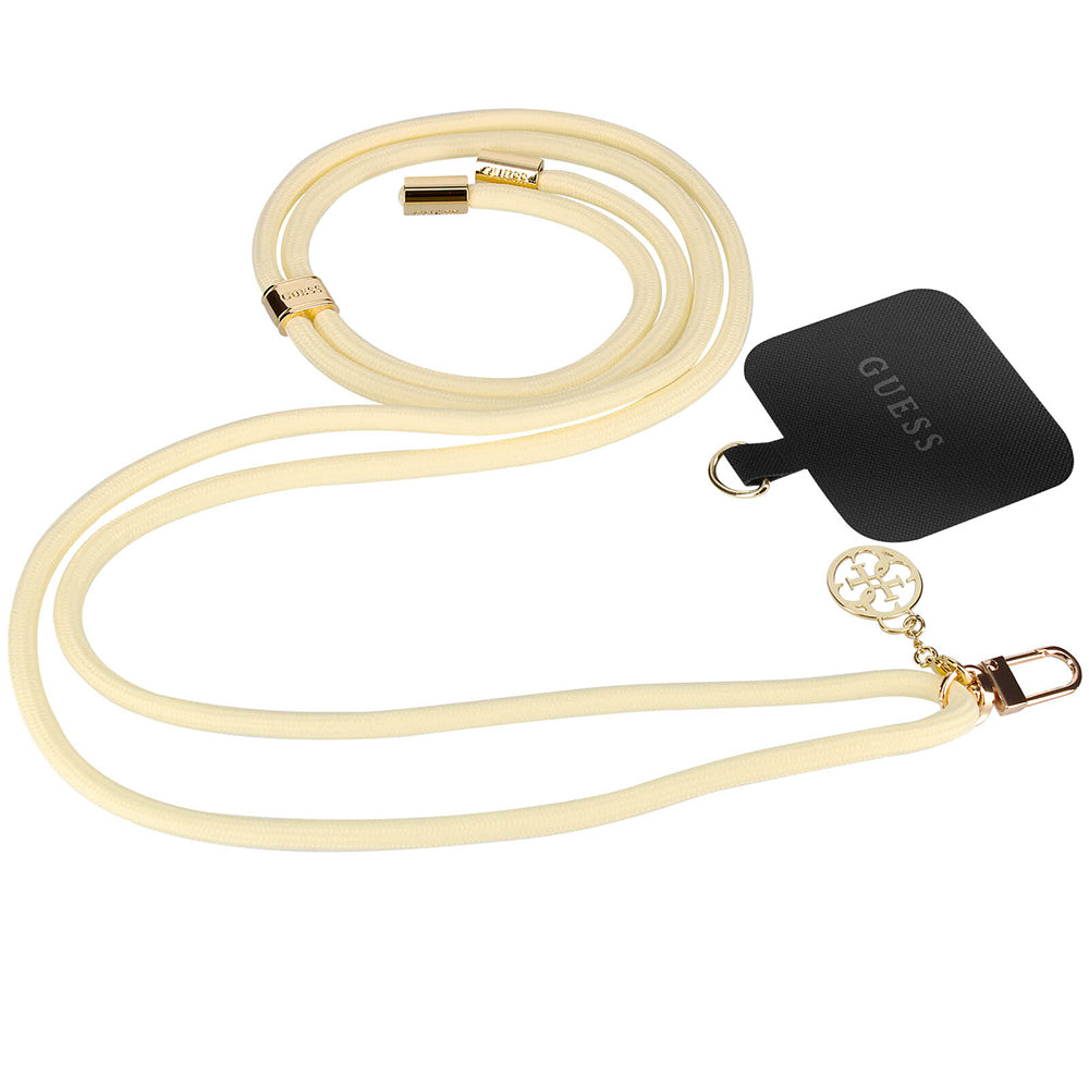 Cordon Téléphone Guess CBDY 4G Charm, Noir