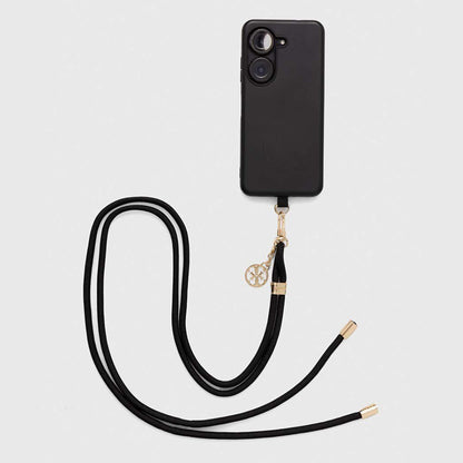 Cordon Téléphone Guess CBDY 4G Charm, Noir