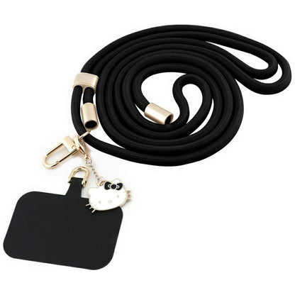 Cordón de téléphone Hello Kitty Crossbody, Noir