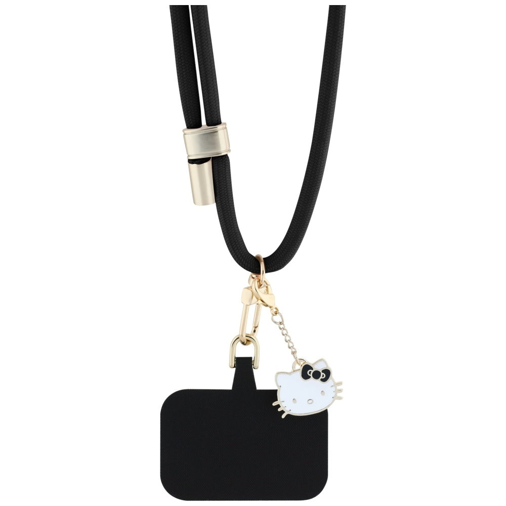 Cordón de téléphone Hello Kitty Crossbody, Noir
