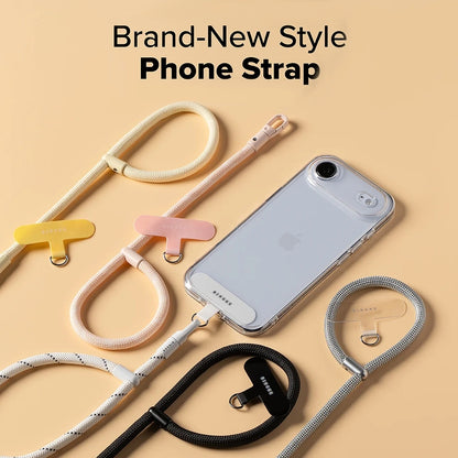 Ringke Link Flow P-Type Phone Lanyard, Black