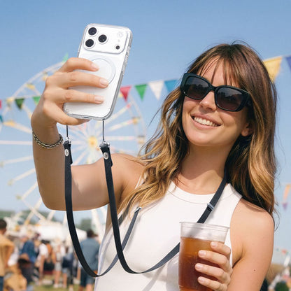 Cordon Téléphone Spigen DA30L, Noir AFA10614