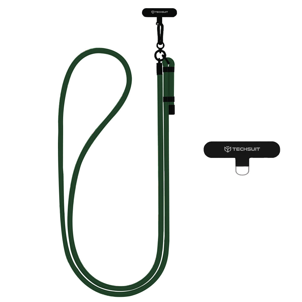Cordon de téléphone Techsuit RCS1-04, Vert Satiné
