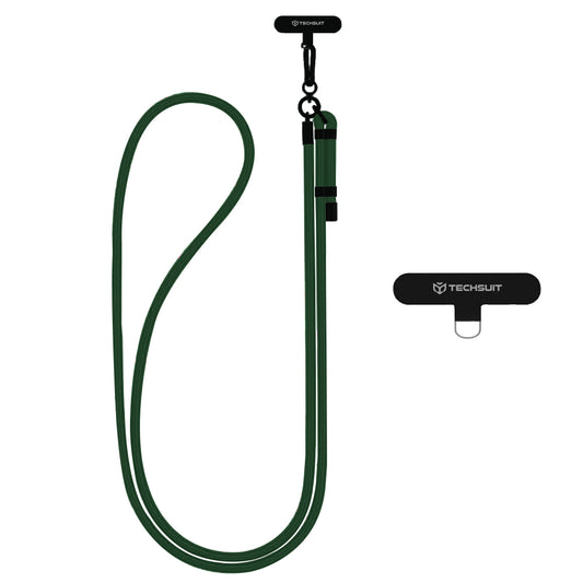 Cordon de téléphone Techsuit RCS1-04, Vert Satiné