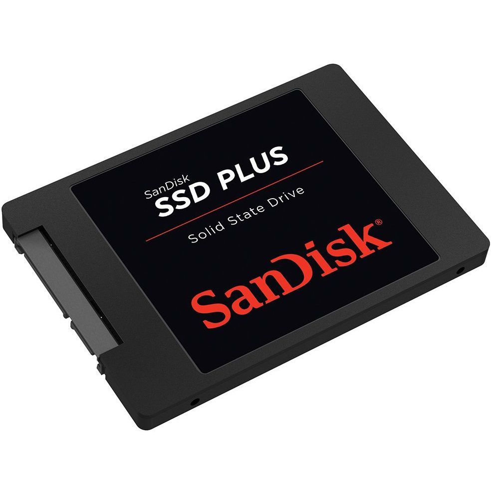 Solid State Drive (SSD) SanDisk Plus, 240GB, 2.5 pollici, SATA III SDSSDA-240G-G26