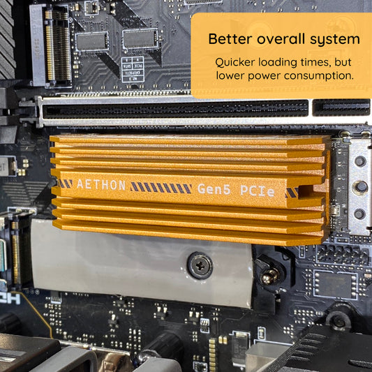 Solid State Drive (SSD) Dato Ares Aethon, NVME M.2, PCIe Gen5x4, 1TB, Noir ARSAT-1TB