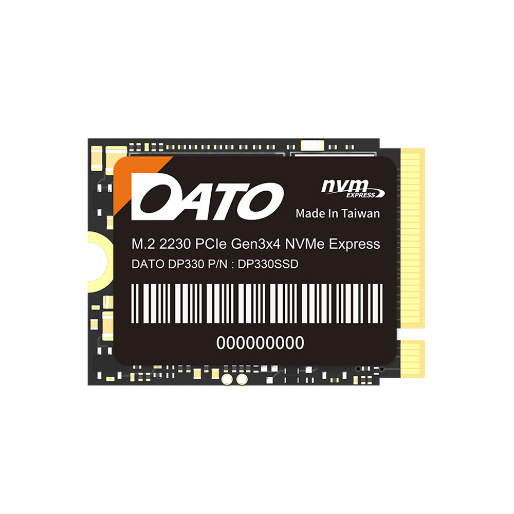 Solid State Drive (SSD) Dato DP330, NVME M.2 2230, PCIE Gen3x4, 2TB, Schwarz DP330SSD-2TB