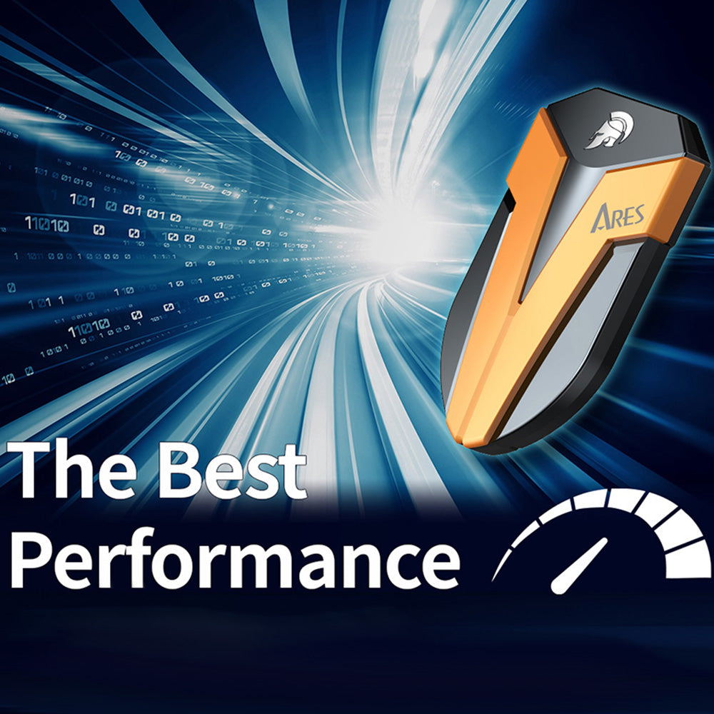 Solid State Drive (SSD Extern) Dato Ares Amber Shield, 2TB, Schwarz ARSASE-2TB