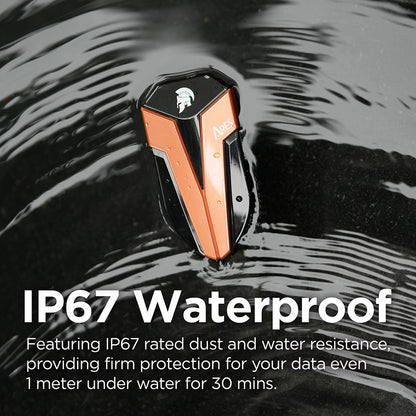 Solid State Drive (SSD Externe) Dato Ares Amber Shield, 500GB, Noir ARSASE-500GB