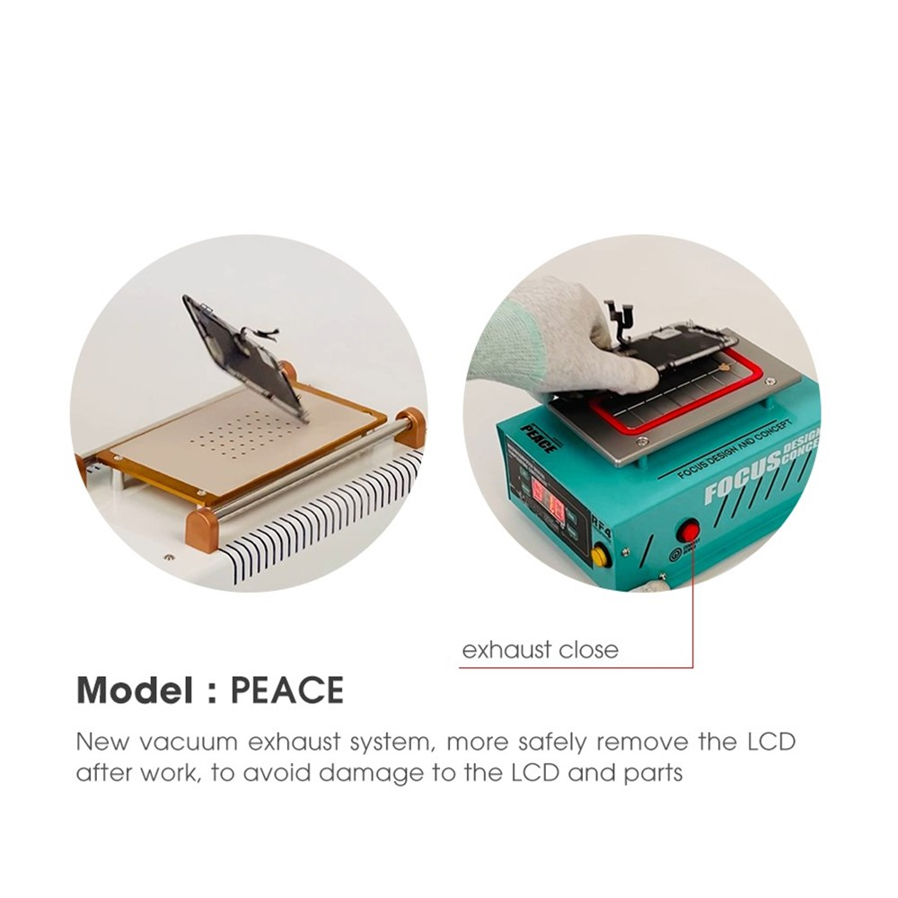 Touchscreen-Display-Trennstation RF4 Peace