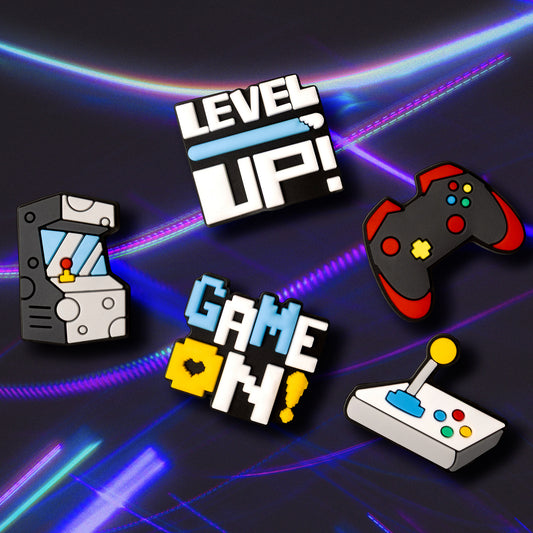 Sticker 3D OEM GameOn pour Coque de Téléphone / Tablette, Set de 5 pièces, Multicolore