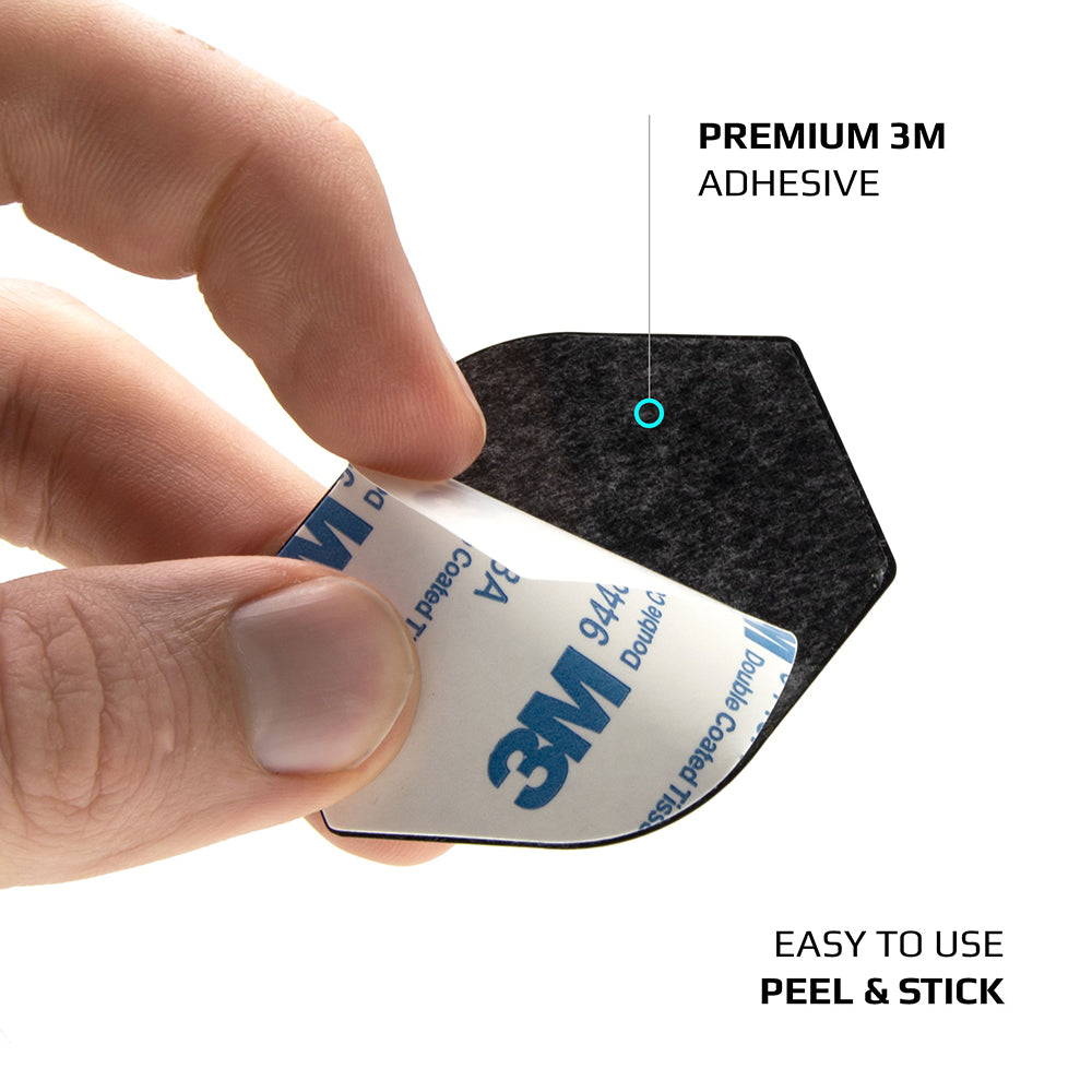 Metallsticker Fixed 3in1, Schwarz