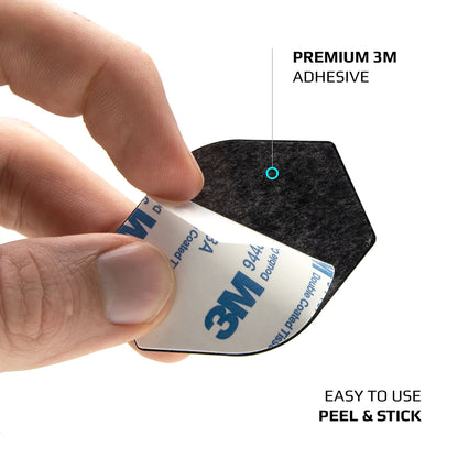 Metallsticker Fixed 3in1, Schwarz