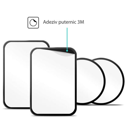 Metallsticker Techsuit MP02 2in1, Schwarz