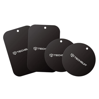 Autocollant Métallique Techsuit MP04 4en1, Noir