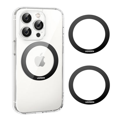 Autocollant Métallique UGREEN LP428 (25766), Set de 2 pièces, Noir