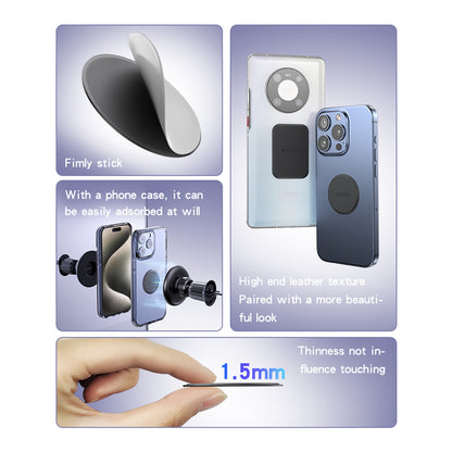 Autocollant Métallique Yesido C207 2en1, Noir