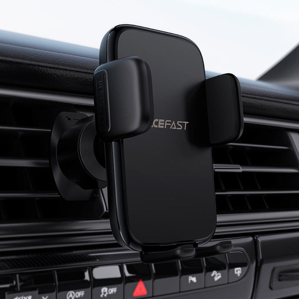 Acefast D27 Car Holder, 4.5inch - 6.7inch, Black