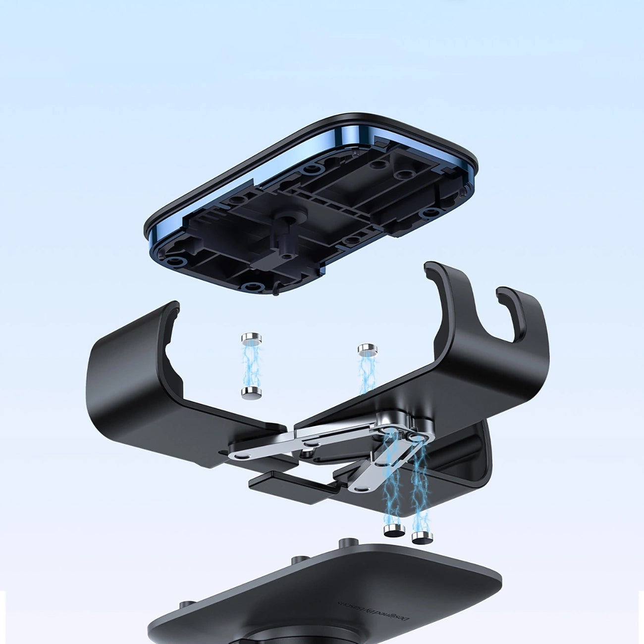Support Auto Baseus Metal Age 3, 4.7 pouces - 7.2 pouces, Noir BS-CM028