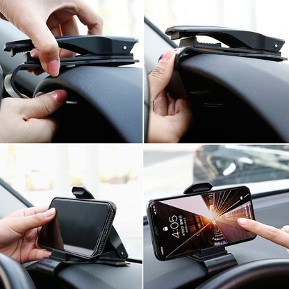 Support Auto Baseus Mouth, 3.5 pouces - 7 pouces, Noir SUDZ-01