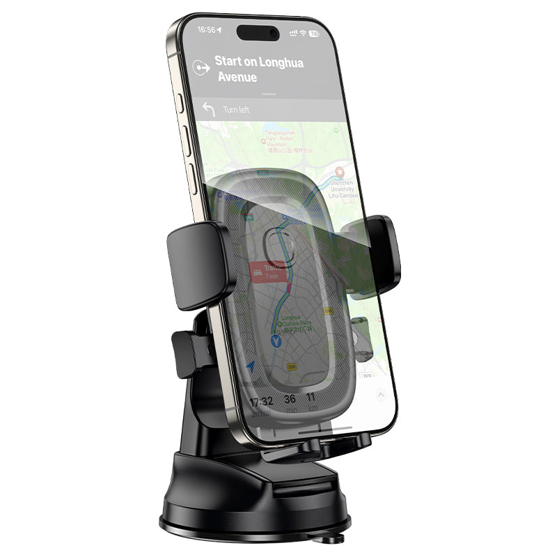 Supporto Auto Borofone BH132 Follower, 4.5 pollici - 7 pollici, Nero