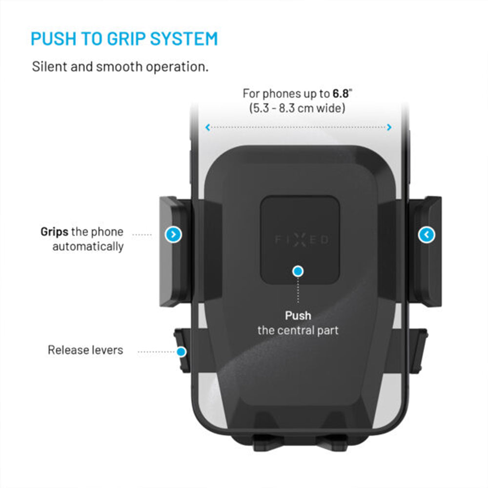 Support Auto Fixed Iconiq Vent, Universel, Noir