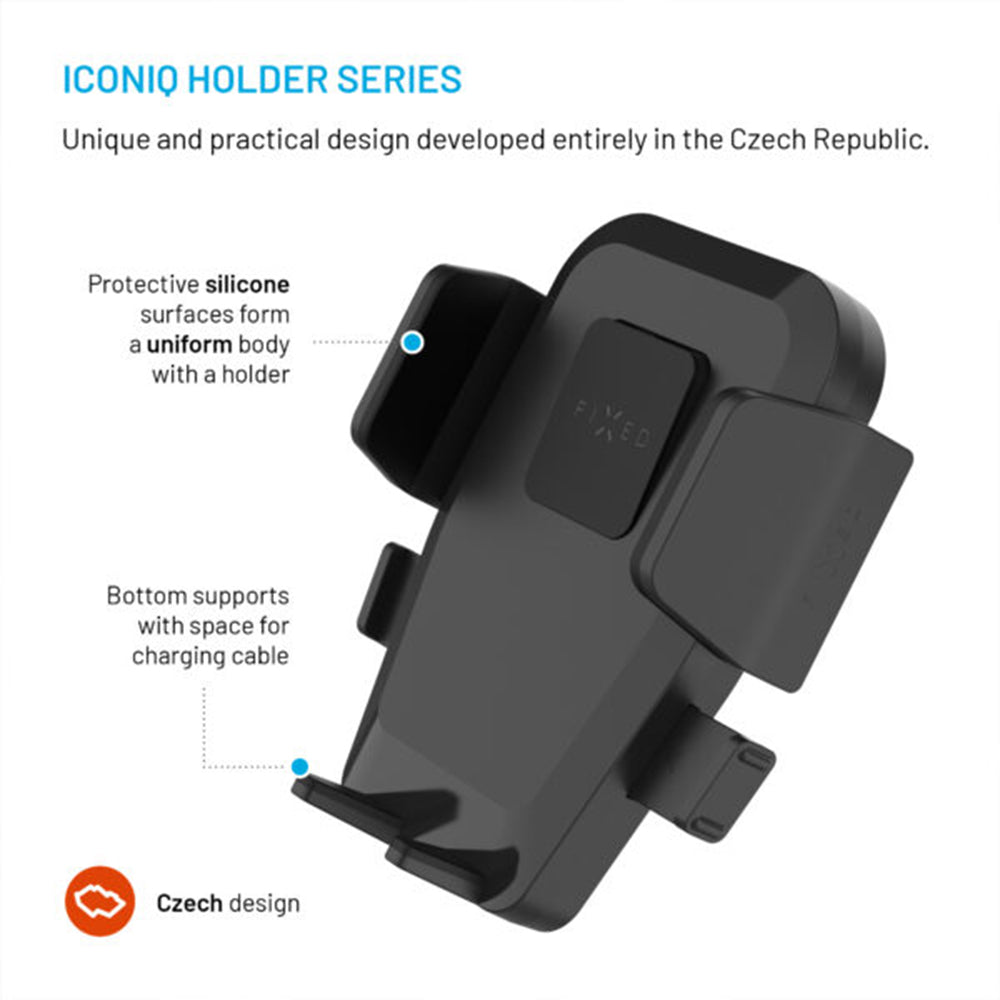 Support Auto Fixed Iconiq Vent, Universel, Noir