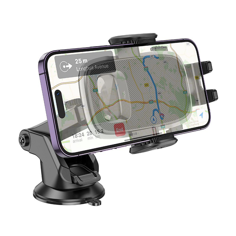 Supporto Auto HOCO Fair H15, 4.5inch - 7inch, Nero