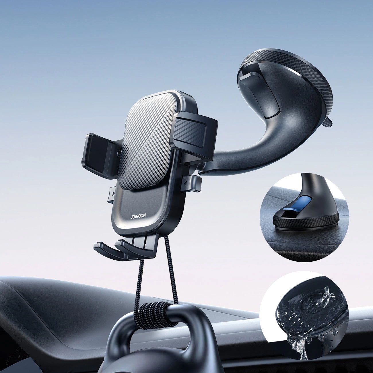 Supporto Auto Joyroom JR-OK6 Dash, 4.7inch - 6.8inch, Nero