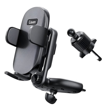 Supporto Auto Lisen 2in1, 4.7inch - 7.2inch, Nero YL0222040016