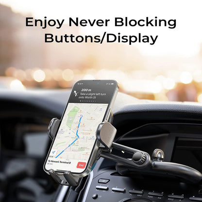 Supporto Auto Lisen 2in1, 4.7inch - 7.2inch, Nero YL0222040016