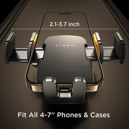 Supporto Auto Lisen 2in1, 4.7inch - 7.2inch, Nero YL0222040016