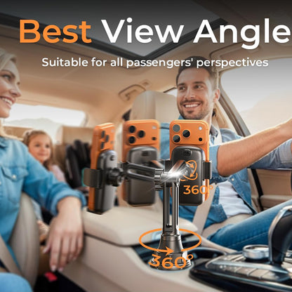 Supporto Auto Lisen per Telefono / Tablet, 4.5inch - 12.9inch, Nero YL0223070048