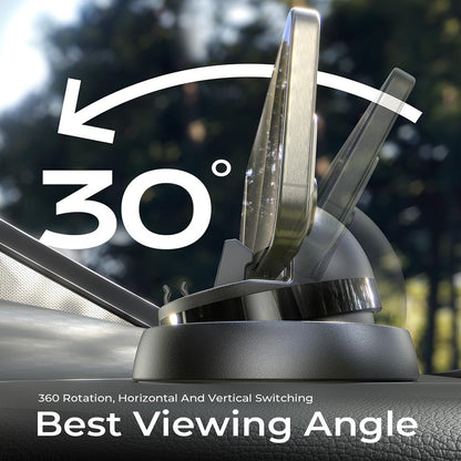 Supporto Auto Lisen per Telefono / Tablet con spessore 6mm - 13mm, Nero YL0224060015