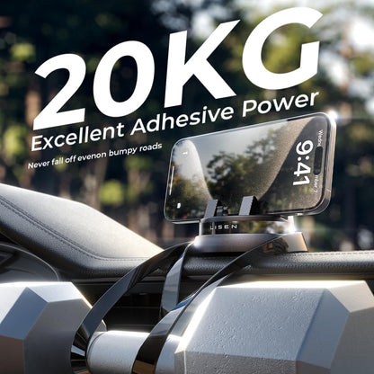 Supporto Auto Lisen per Telefono / Tablet con spessore 6mm - 13mm, Nero YL0224060015