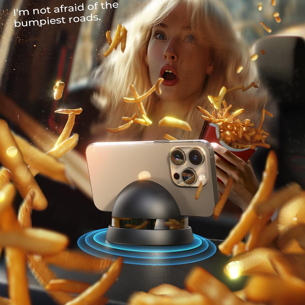 Supporto Auto Lisen per Telefono / Tablet con spessore 6mm - 13mm, Nero YL0224060015