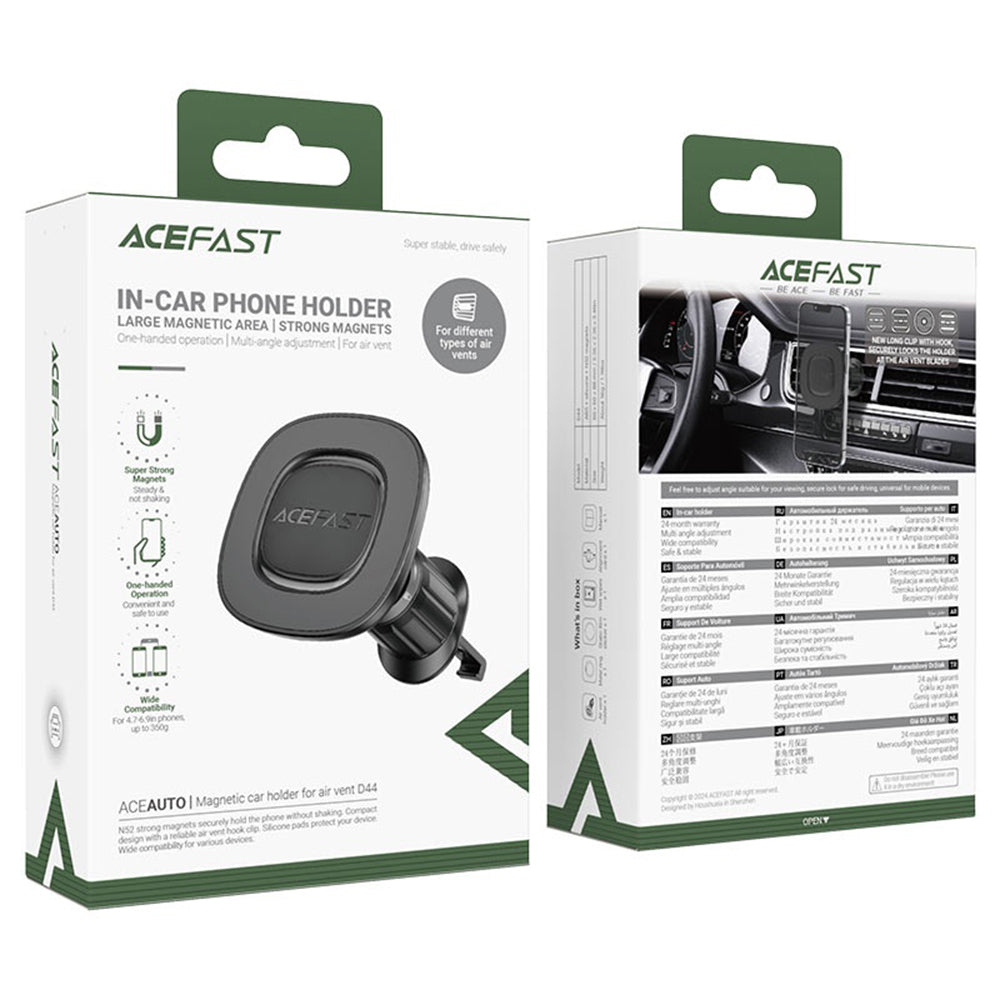 Supporto Auto Magnetico Acefast D44, Universale, Nero
