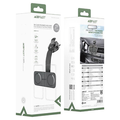 Support Auto Magnétique Acefast D60, Universel, Noir