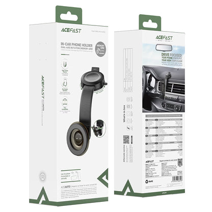 Support Auto Magnétique Acefast D69, 4,7 pouces - 6,9 pouces, Noir